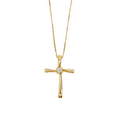 CROIX DIAMOND COLLIER - OR