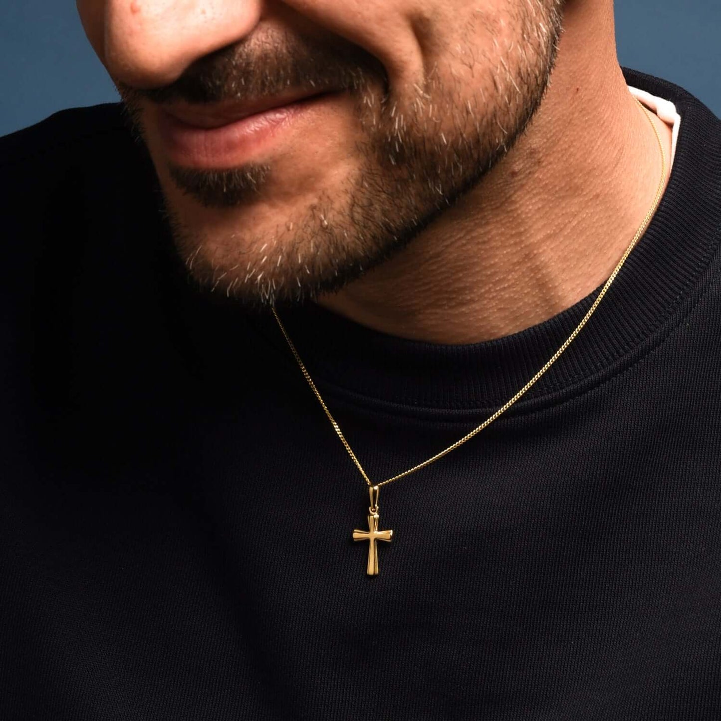 PENDENTIF CROIX - OR