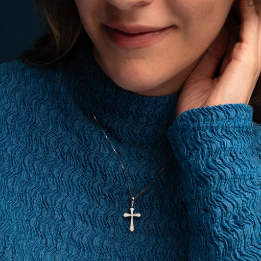 PENDENTIF CROIX - ARGENT