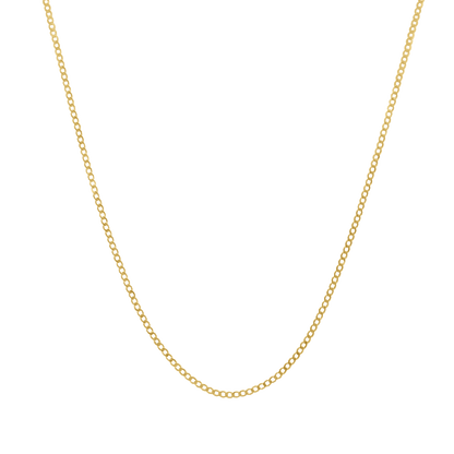 LARGE CURB - CHAÎNE - OR