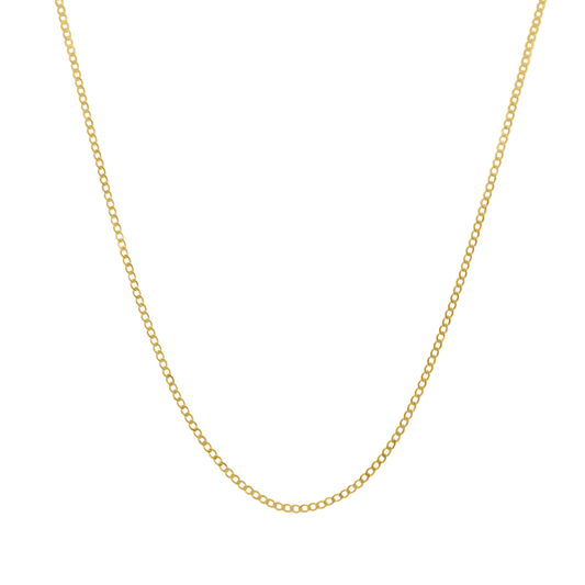LARGE CURB - CHAÎNE - OR