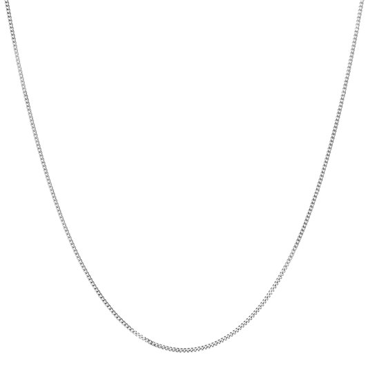 CURB - CHAÎNE - BLANC OR