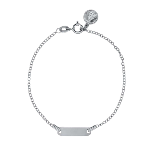 CUSTOMIZABLE BRACELET POUR KIDS - ARGENT