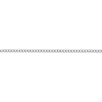 CURB - CHAÎNE - ARGENT