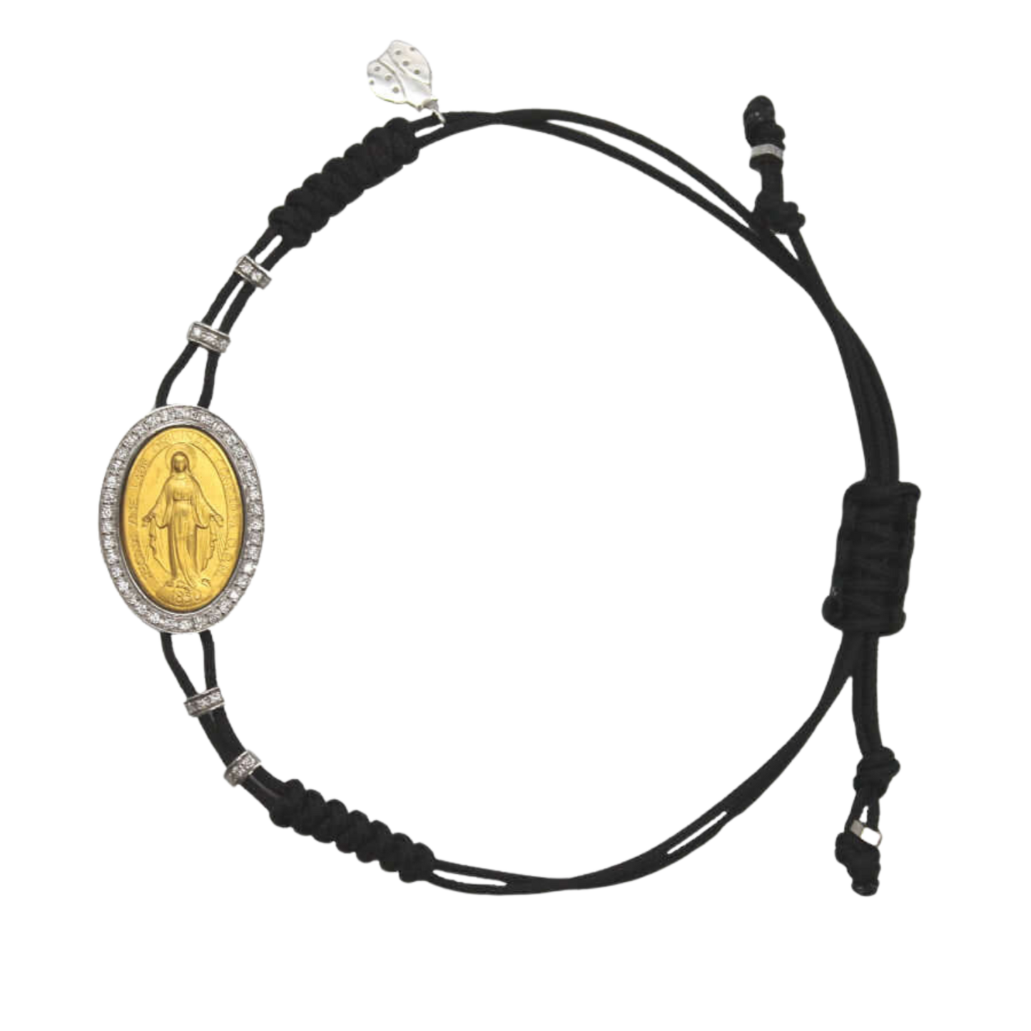 MIRACULOUS MÉDAILLE BRACELET - OR ET DIAMONDS