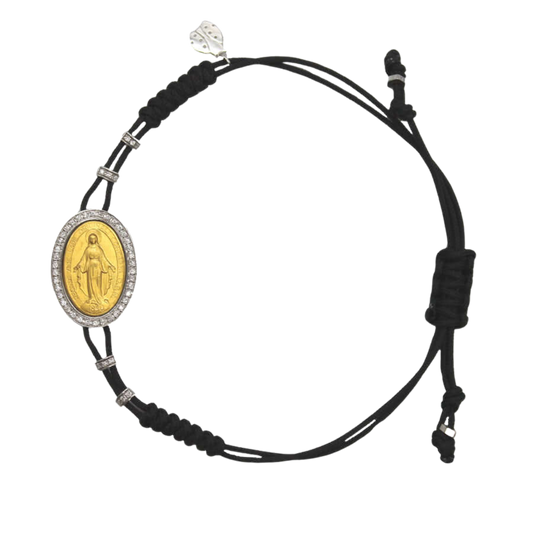 MIRACULOUS MÉDAILLE BRACELET - OR ET DIAMONDS