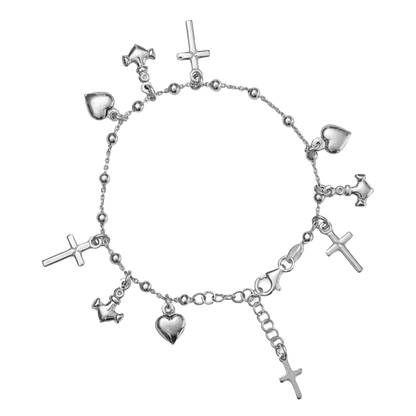 FOI HOPE ET CHARITY - BRACELET - ARGENT