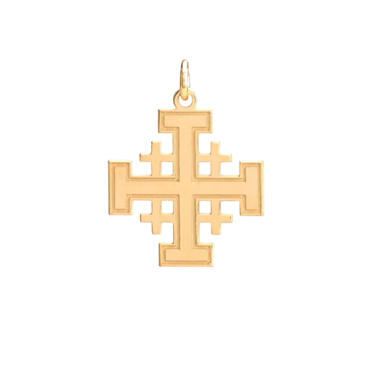 JERUSALEM CROIX - VERMEIL ARGENT