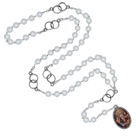 SAINTE FAMILLE CHAPLET - METAL