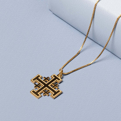JERUSALEM CROIX - VERMEIL ARGENT