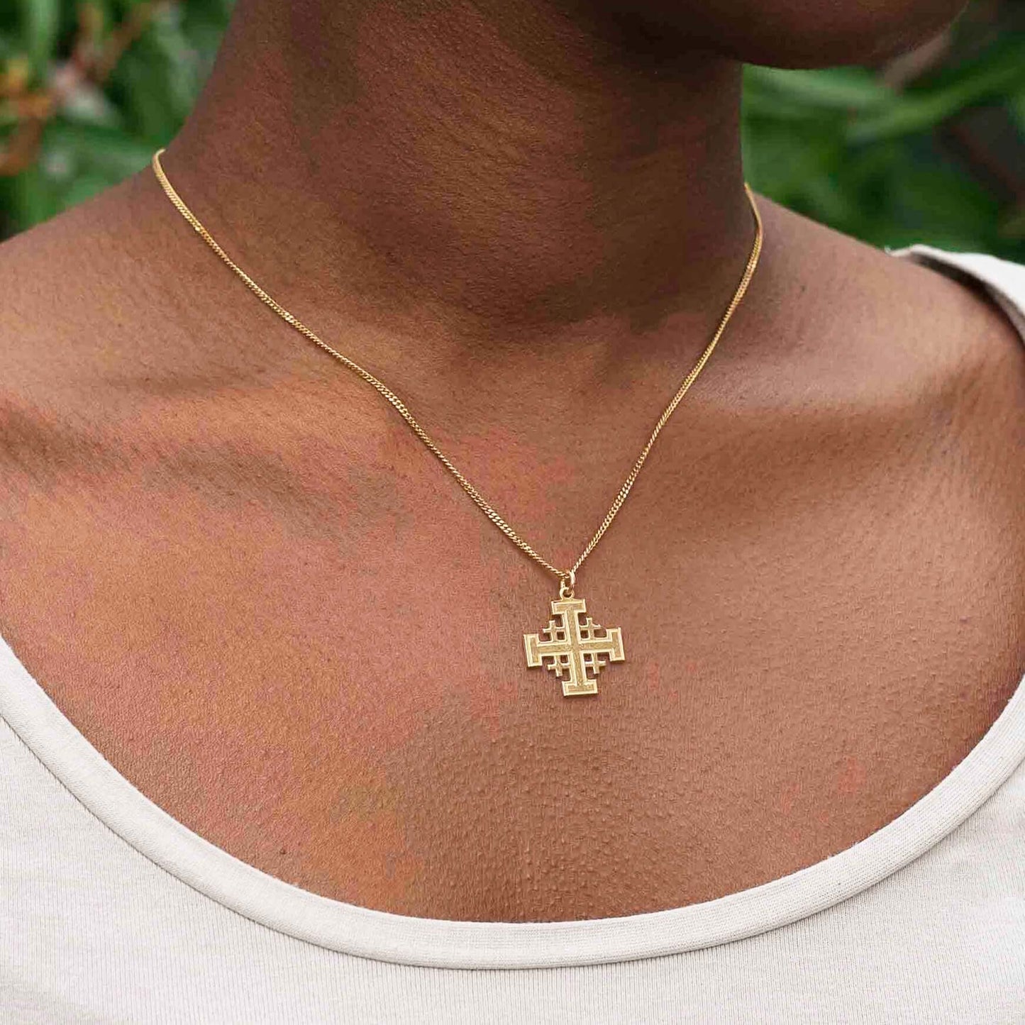 JERUSALEM CROIX - VERMEIL ARGENT