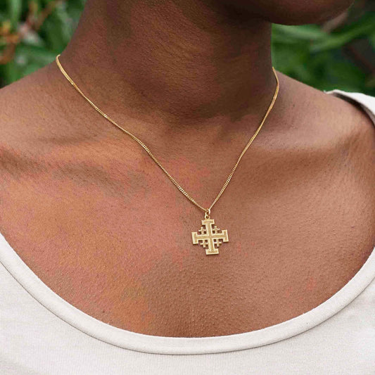 JERUSALEM CROIX - VERMEIL ARGENT