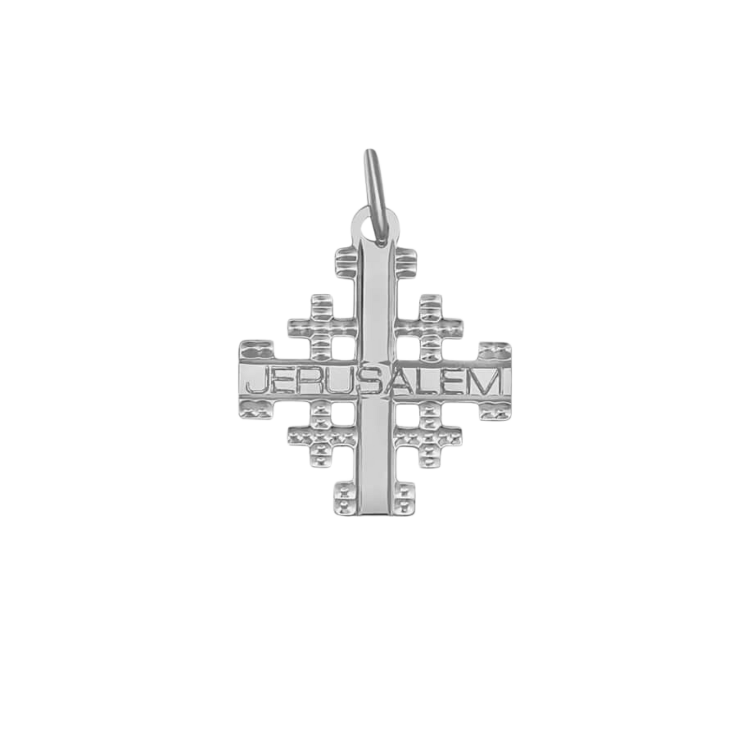 JERUSALEM PENDENTIF CROIX - ARGENT