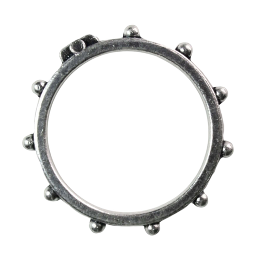 CHAPELET BAGUE - METAL