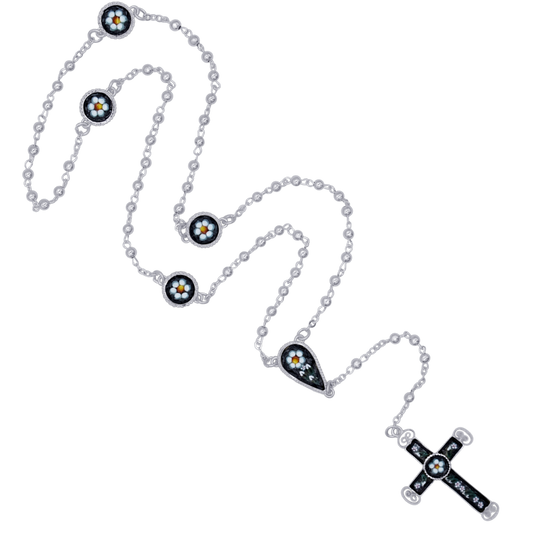 MICROMOSAIC CHAPELET - METAL