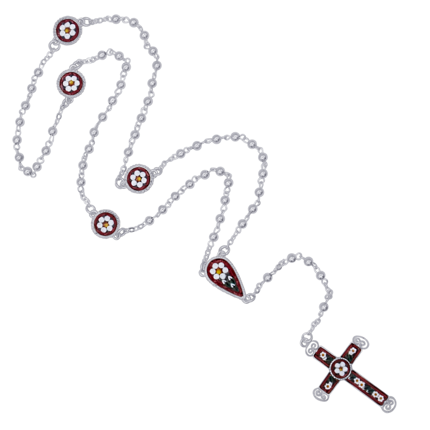 MICROMOSAIC CHAPELET - METAL