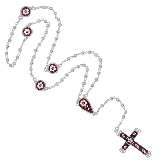 MICROMOSAIC CHAPELET - METAL