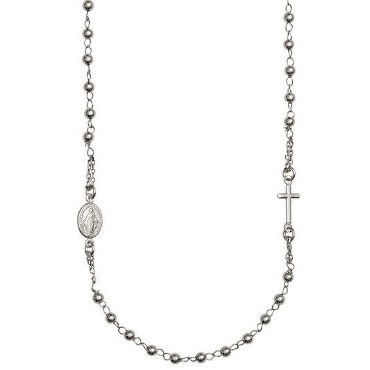 MIRACULOUS ET CROIX - COLLIER - ARGENT
