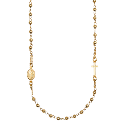 MIRACULOUS ET CROIX - COLLIER - OR