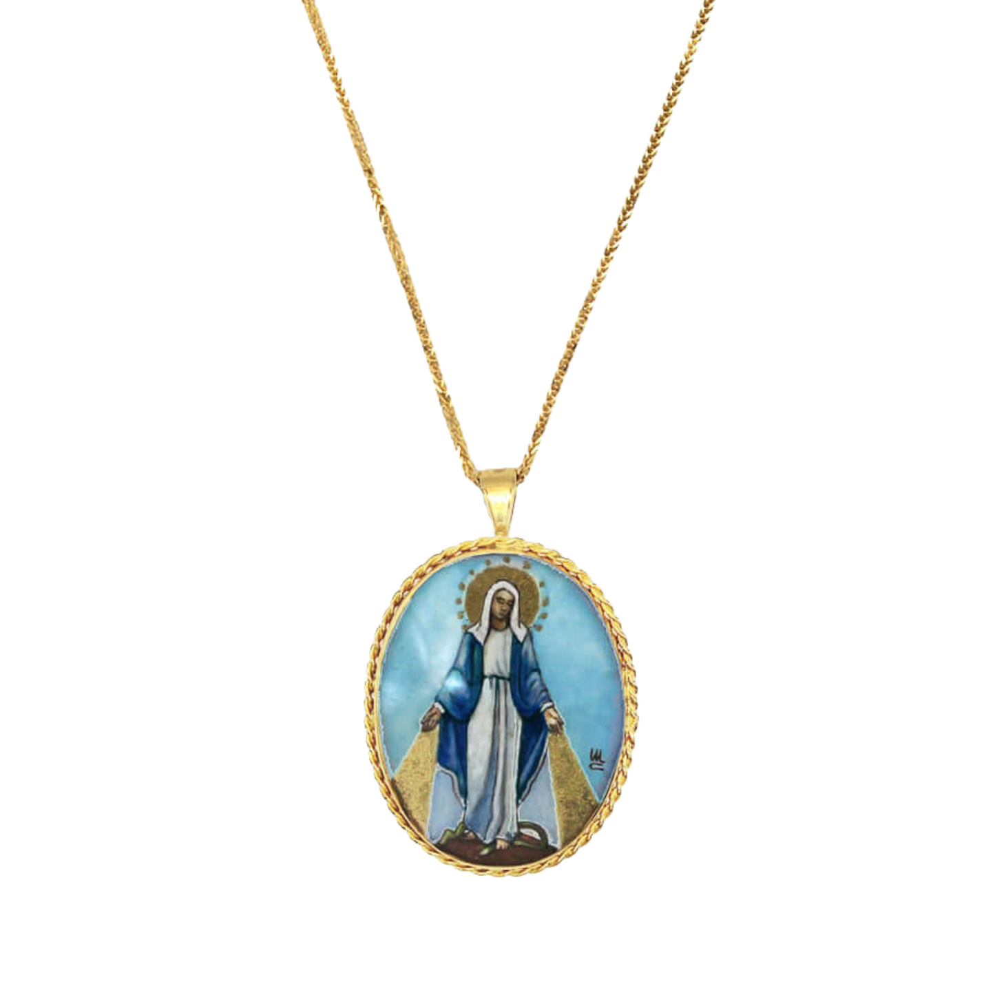 MIRACULOUS MÉDAILLE - COLLIER - OR