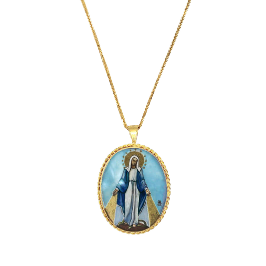MIRACULOUS MÉDAILLE - COLLIER - OR