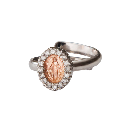 MIRACULOUS MADONNA - BAGUE - ARGENT
