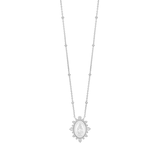 MIRACULOUS MÉDAILLE COLLIER - ARGENT