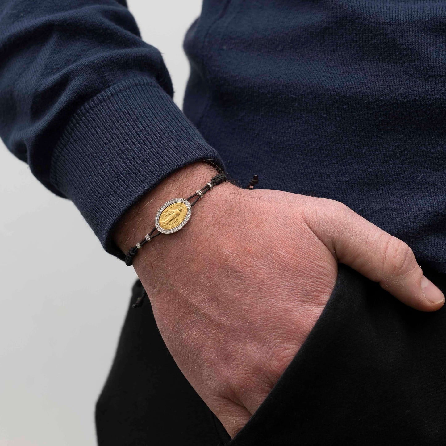MIRACULOUS MÉDAILLE BRACELET - OR ET DIAMONDS