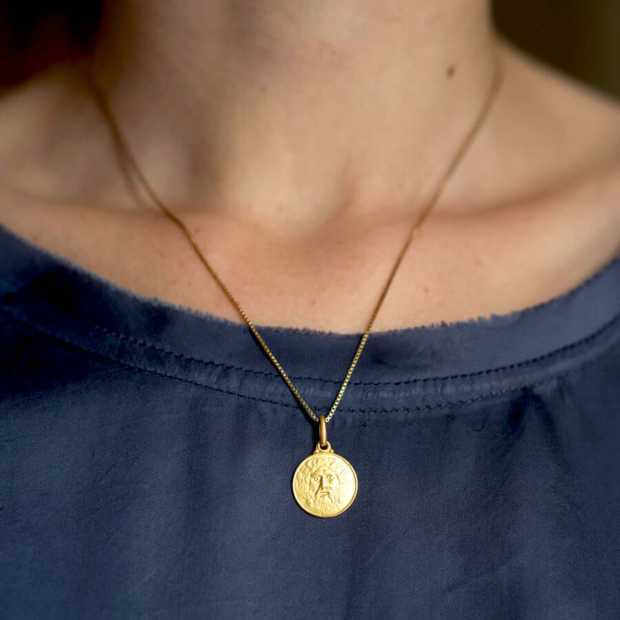 MOUTH OF TRUTH - MÉDAILLE - OR