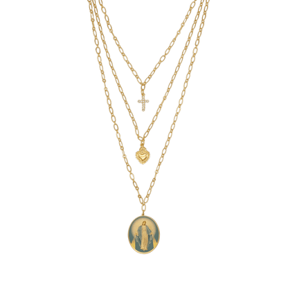 MIRACULOUS MÉDAILLE - LAYERED COLLIER