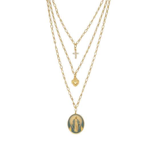 MIRACULOUS MÉDAILLE - LAYERED COLLIER