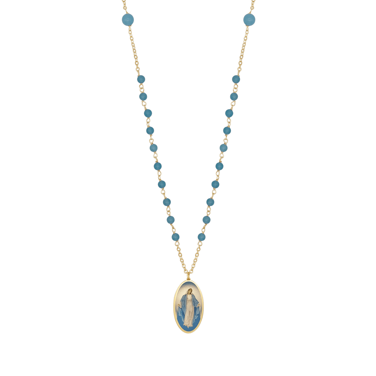 MIRACULOUS MÉDAILLE - BEADED COLLIER