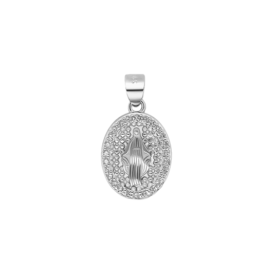OUR LADY OF GRACE - PENDENTIF - ARGENT