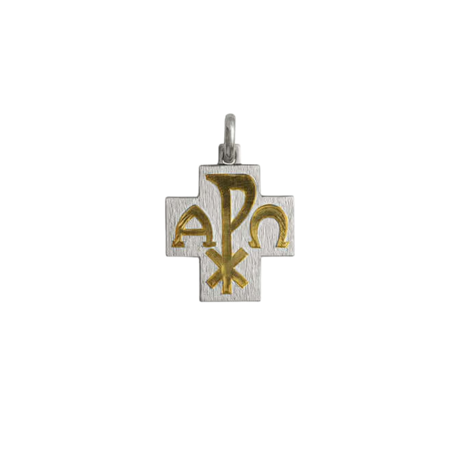 PEACE - PENDENTIF CROIX - METAL