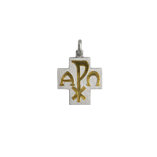 PEACE - PENDENTIF CROIX - METAL