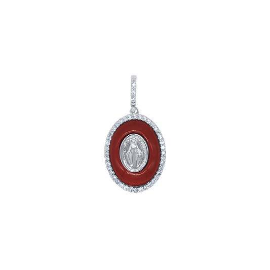 MIRACULOUS MÉDAILLE PENDENTIF - ARGENT ET ZIRCONIA