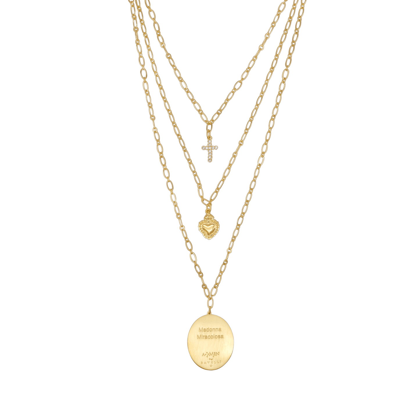 MIRACULOUS MÉDAILLE - LAYERED COLLIER