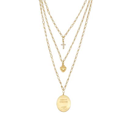 MIRACULOUS MÉDAILLE - LAYERED COLLIER