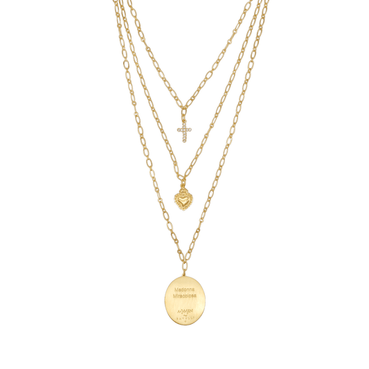 MIRACULOUS MÉDAILLE - LAYERED COLLIER