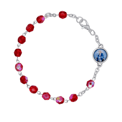 CRYSTAL BRACELET CHAPELET - METAL