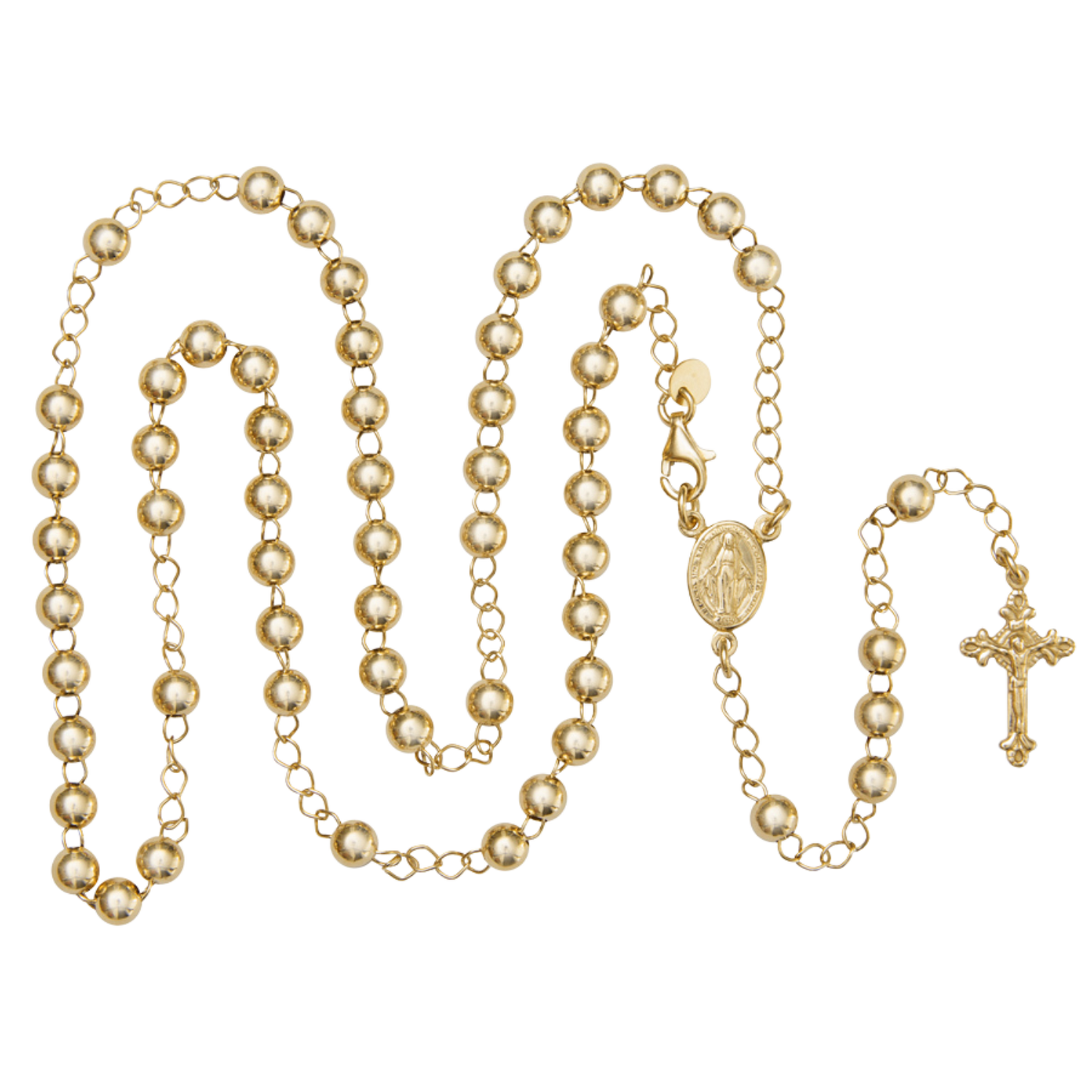 COLLIER CHAPELET  - VERMEIL ARGENT