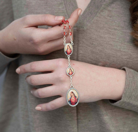 SACRÉ-CŒUR OF JESUS - CHAPLET - METAL