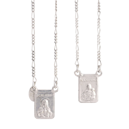 SCAPULAR COLLIER - ARGENT