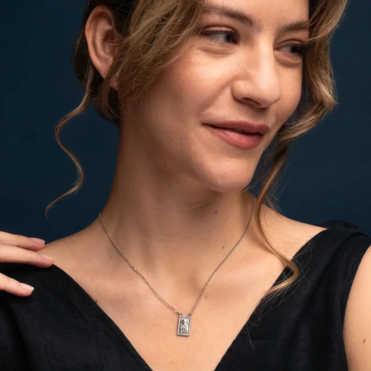 SCAPULAR COLLIER - ARGENT