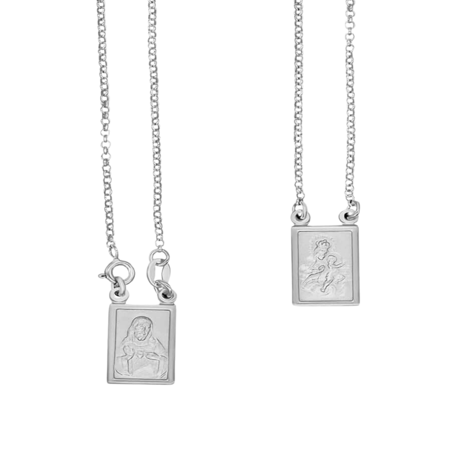 SCAPULAR COLLIER - ARGENT