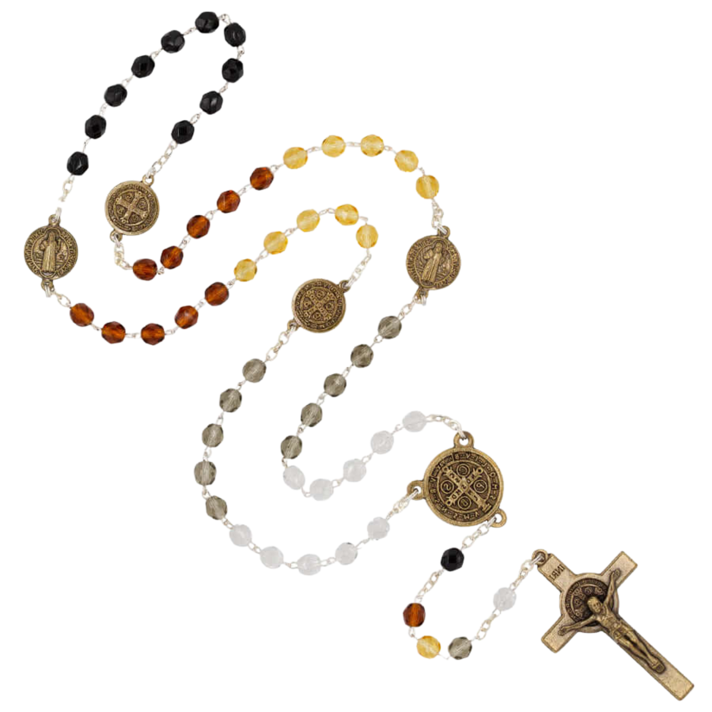 ST BENEDICT - CHAPELET - METAL