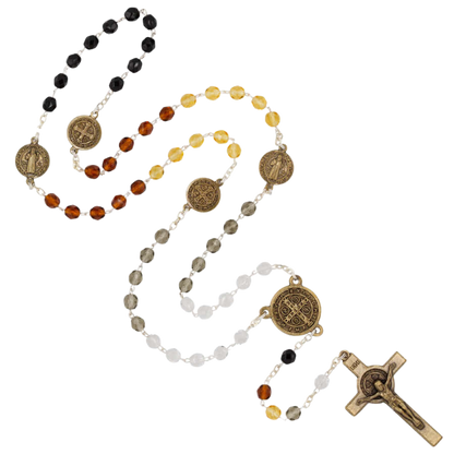 ST BENEDICT - CHAPELET - METAL