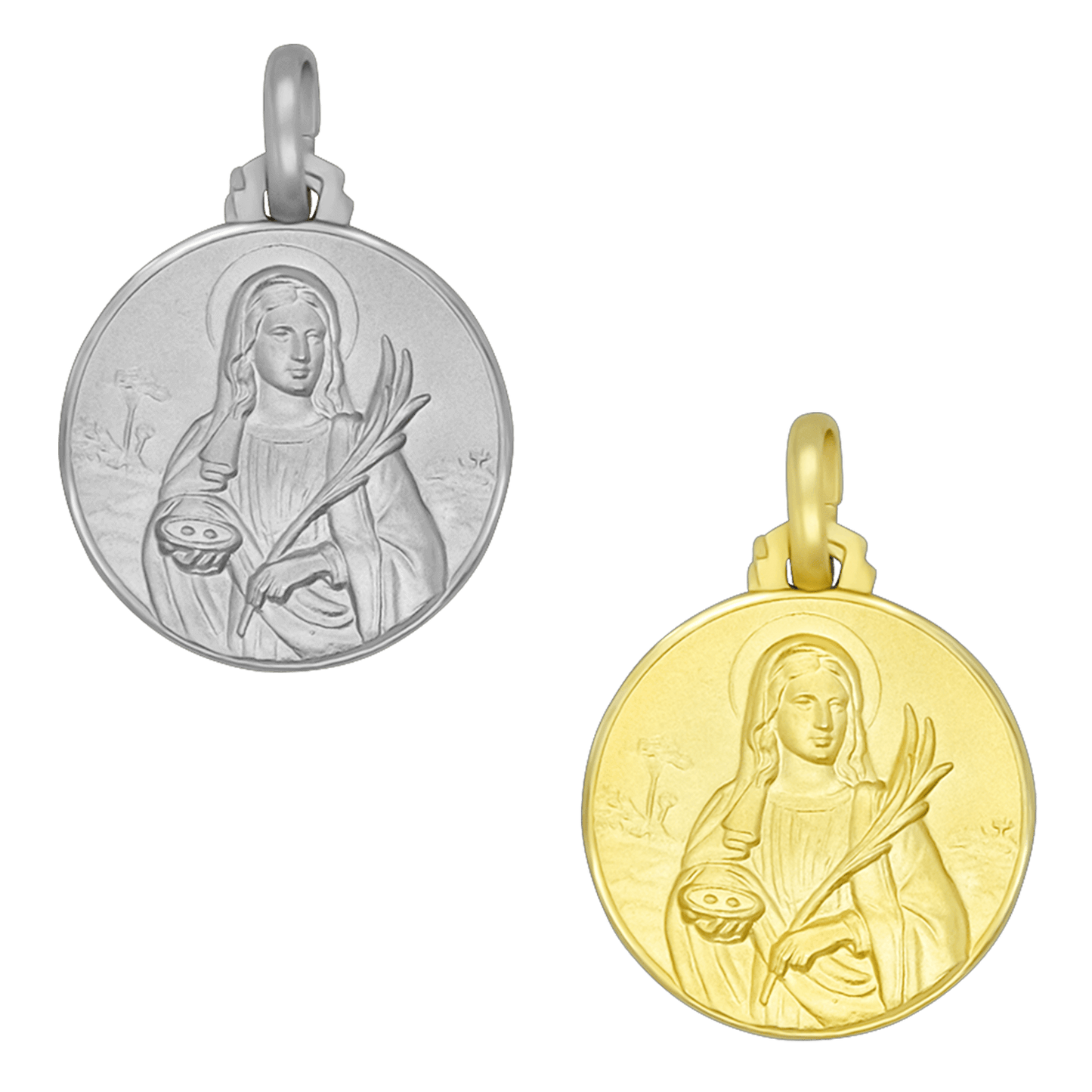 SAINT LUCY - MÉDAILLE