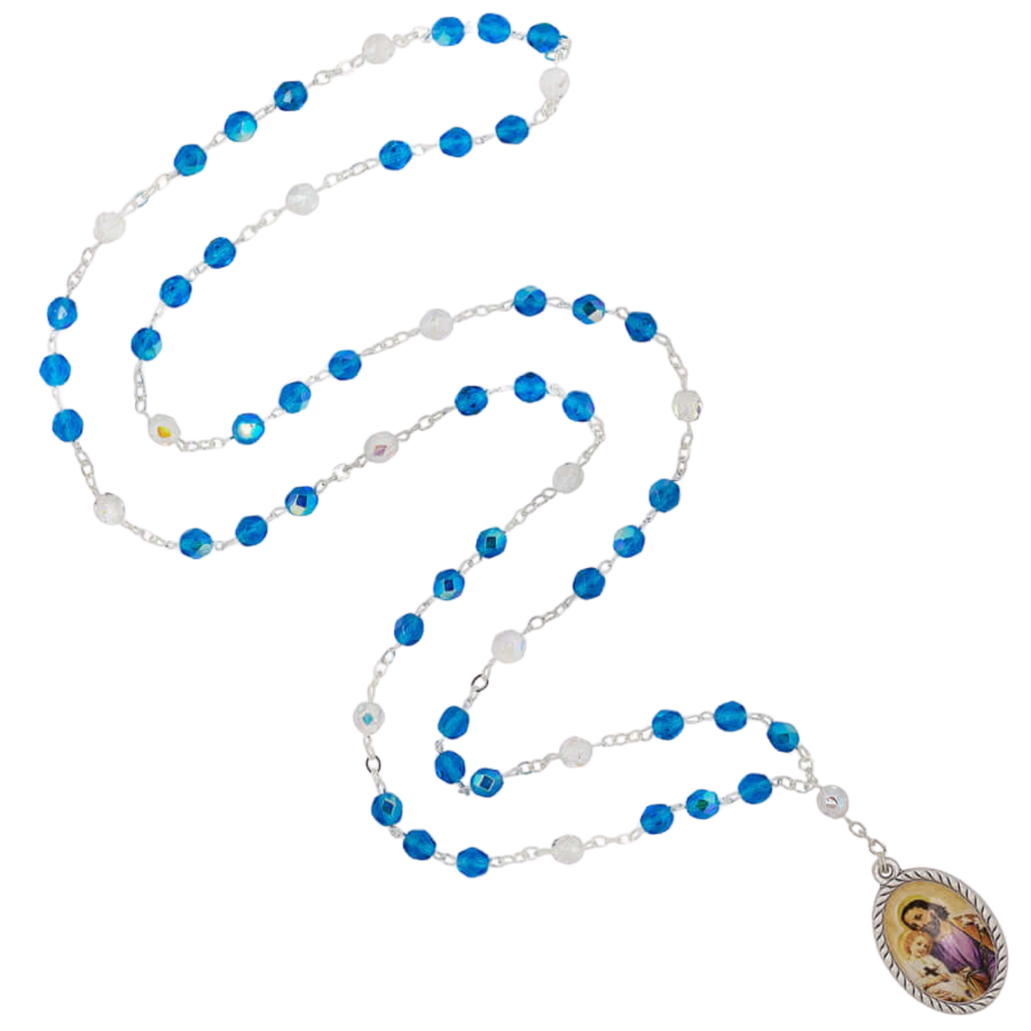 SAINT JOSEPH - CHAPELET - METAL