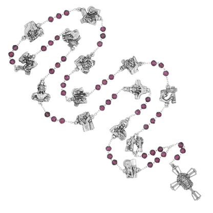 STATIONS OF THE CROIX - CHAPELET - METAL